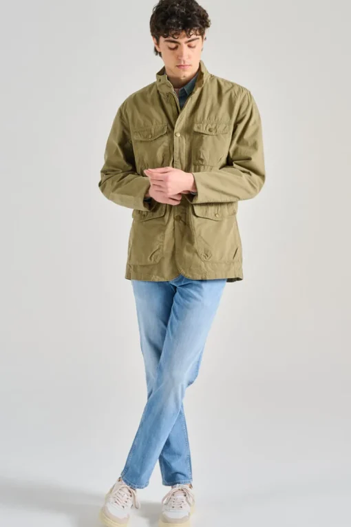 Giubbotto ogston cotone verde
