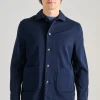 Giubbotto piquet blu