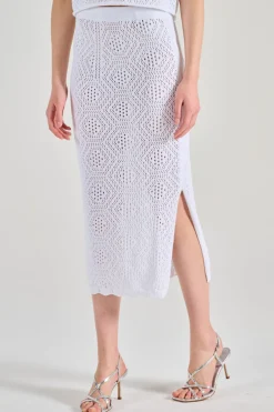 Gonna bianco