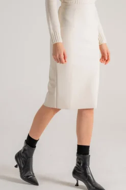 Gonna bianco donna