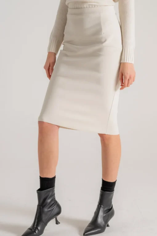 Gonna bianco donna