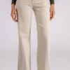 Jeans amber in cotone/lyocell beige