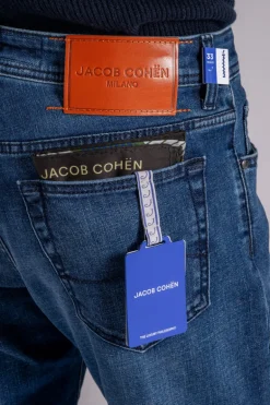 Jeans bard cotone/elastam blu