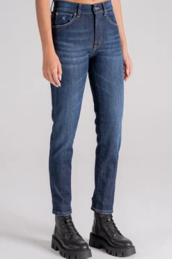 Jeans daila cotone blu