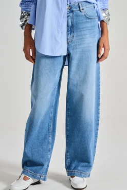 Jeans denim blu