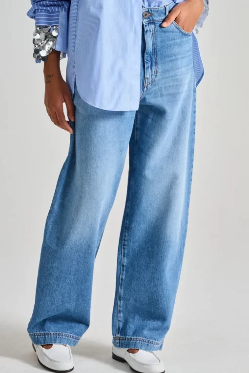 Jeans denim blu