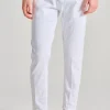 Jeans dian cotone bianco