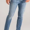 Jeans dian cotone blu