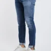 Jeans george 98% co 2% ea blu