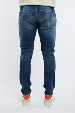 Jeans george 98% co 2% ea blu