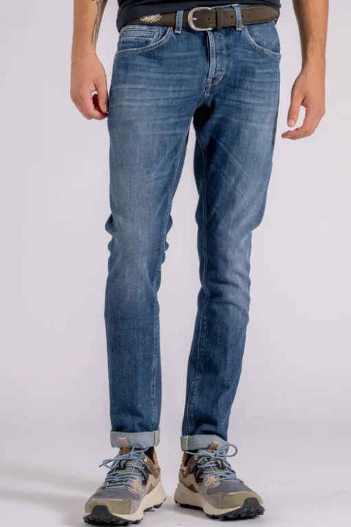 Jeans george 99% cotone 1% elastam blu