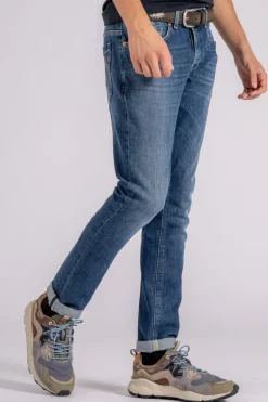 Jeans george 99% cotone 1% elastam blu