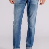 Jeans george cotone/elastomultiestere blu