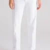 Jeans icon cotone/elastam bianco