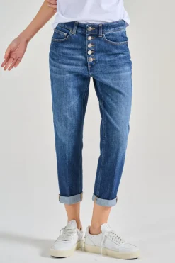 Jeans koons gioiello blu