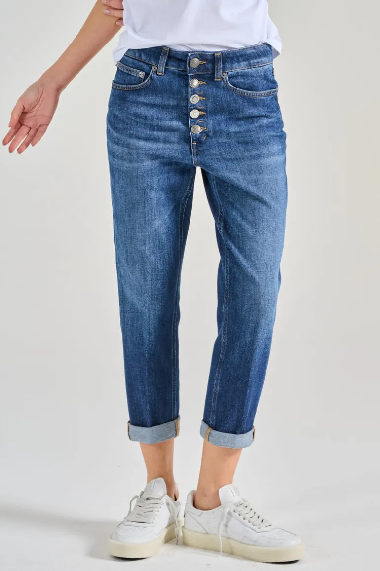 Jeans koons gioiello blu