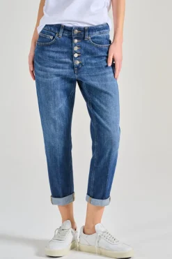 Jeans koons gioiello blu
