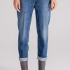Jeans koons gioiello in cotone/elastan blu