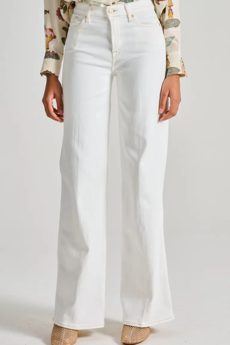 Jeans lotta sugar cotone bianco