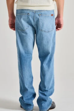Jeans modern straight crossover denim blu
