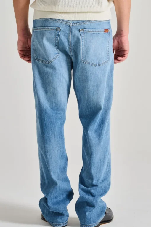 Jeans modern straight crossover denim blu