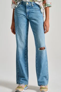 Jeans tess trouser arizona denim blu