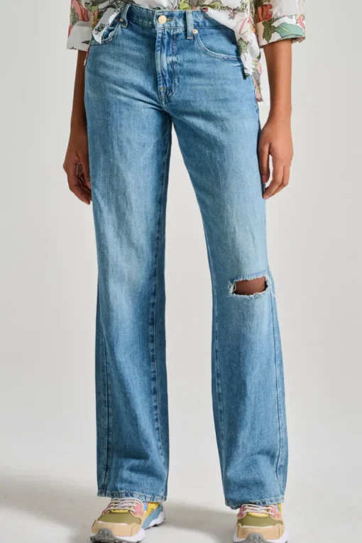Jeans tess trouser arizona denim blu