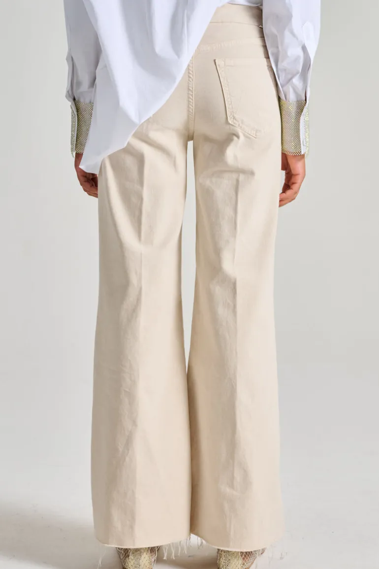 Jeans the roller fray denim grigio