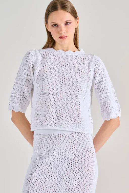 Maglia bianco