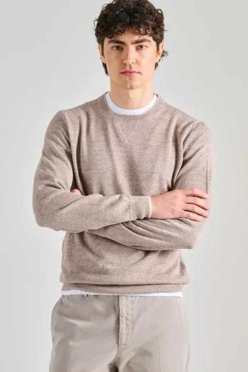 Maglia david ml irlanda bicolor marrone