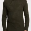 Maglia dolcevita multicolor