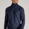 Maglia dolcevita royal merino blu