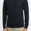 Maglia dolcevita royal merino blu