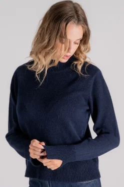 Maglia lupo blu