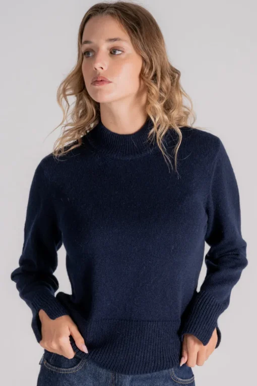 Maglia lupo blu