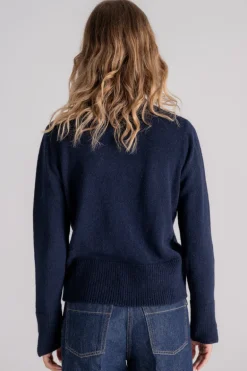 Maglia lupo blu