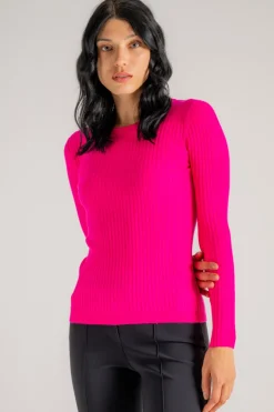 Maglia rosa donna
