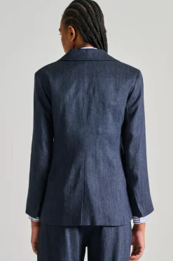 Max mara giacca pelle nero