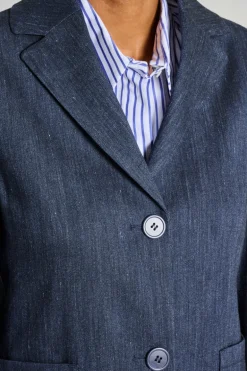 Max mara giacca pelle nero