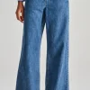 Max mara pantaloni denim blu
