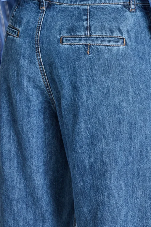 Max mara pantaloni denim blu