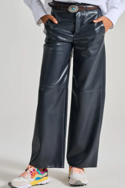 Max mara pantaloni jersey blu