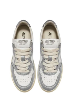 Medalist low wom leat leat argento donna