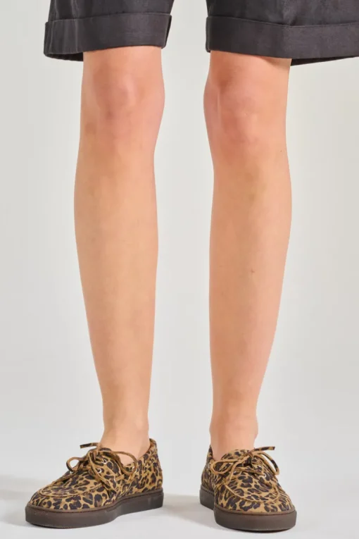 Mocassini suede marrone