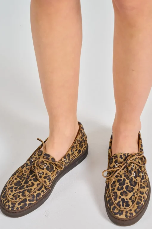 Mocassini suede marrone