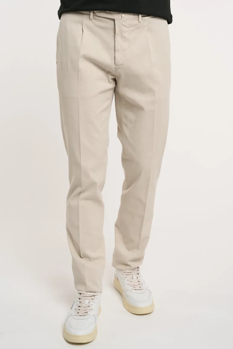 Pantalone 97% co 3% ea multicolore