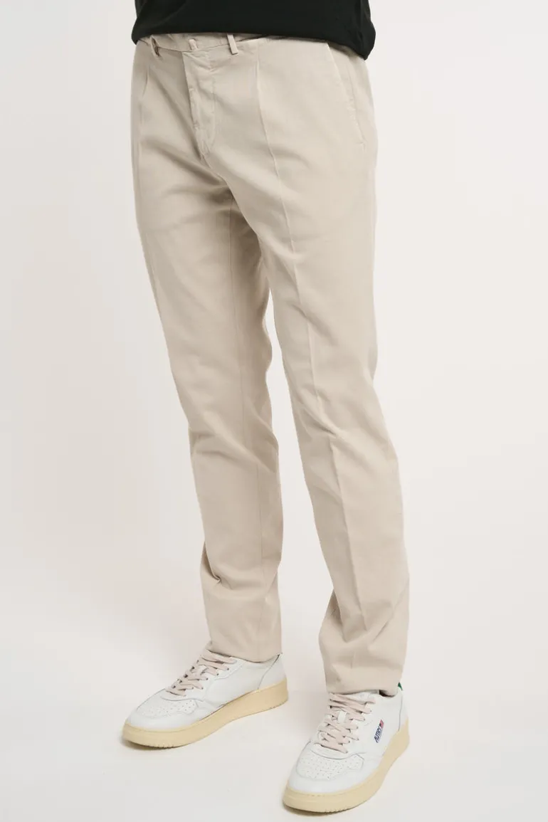 Pantalone 97% co 3% ea multicolore