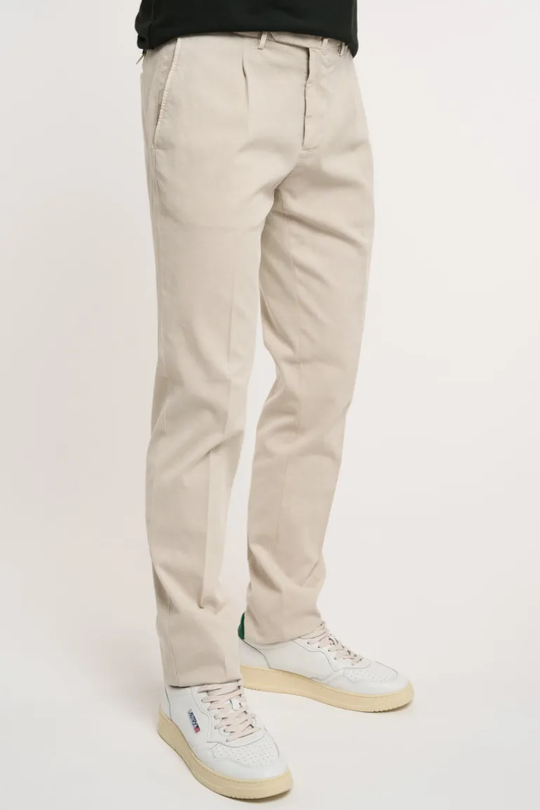 Pantalone 97% co 3% ea multicolore