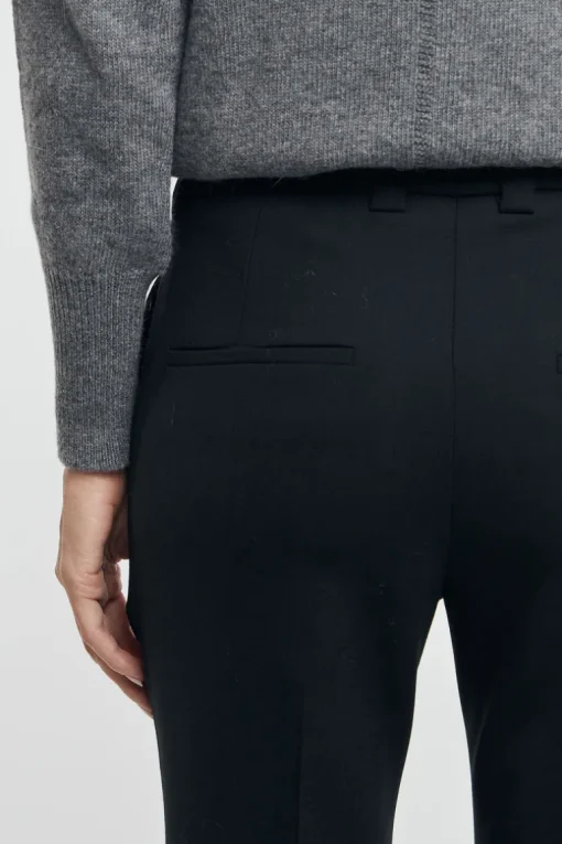 Pantalone agata nero donna