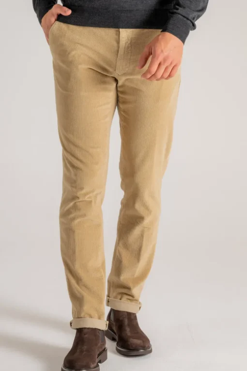 Pantalone beige uomo